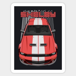 Mustang Shelby GT500 2007-2009-red Sticker